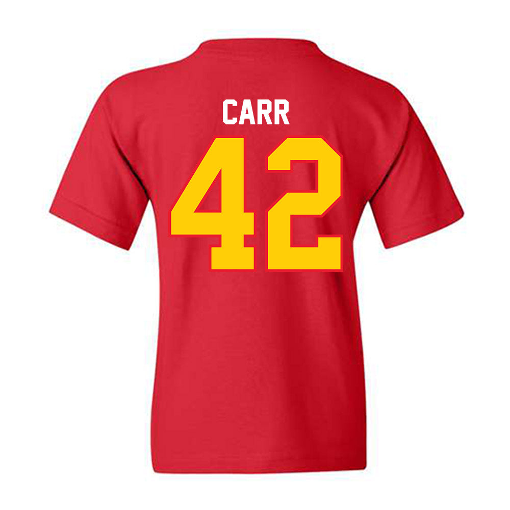 Pitt State - NCAA Football : Blake Carr - Youth T-Shirt-1