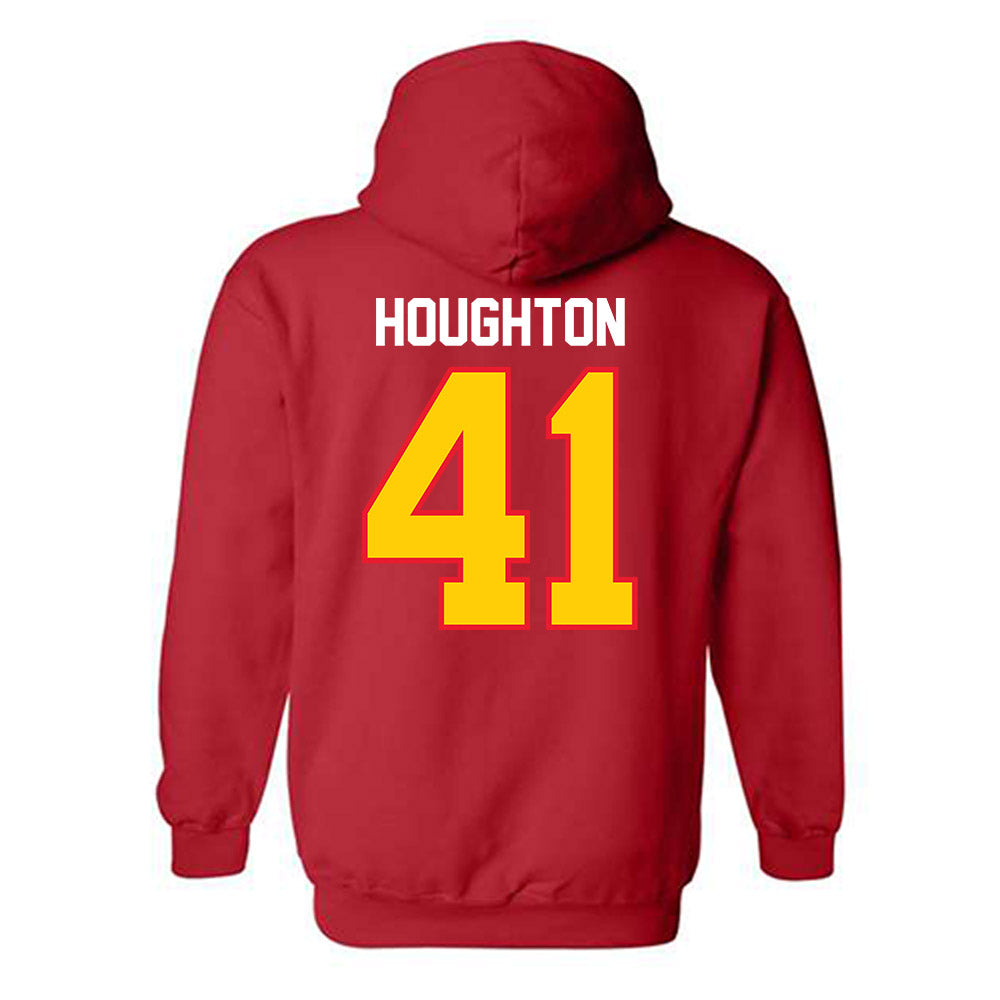 Pitt State - NCAA Football : Jayden Houghton - Hooded Sweatshirt-1