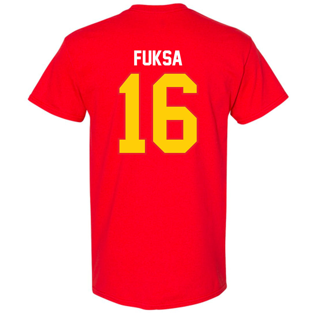 Pitt State - NCAA Football : Josiah Fuksa - T-Shirt-1