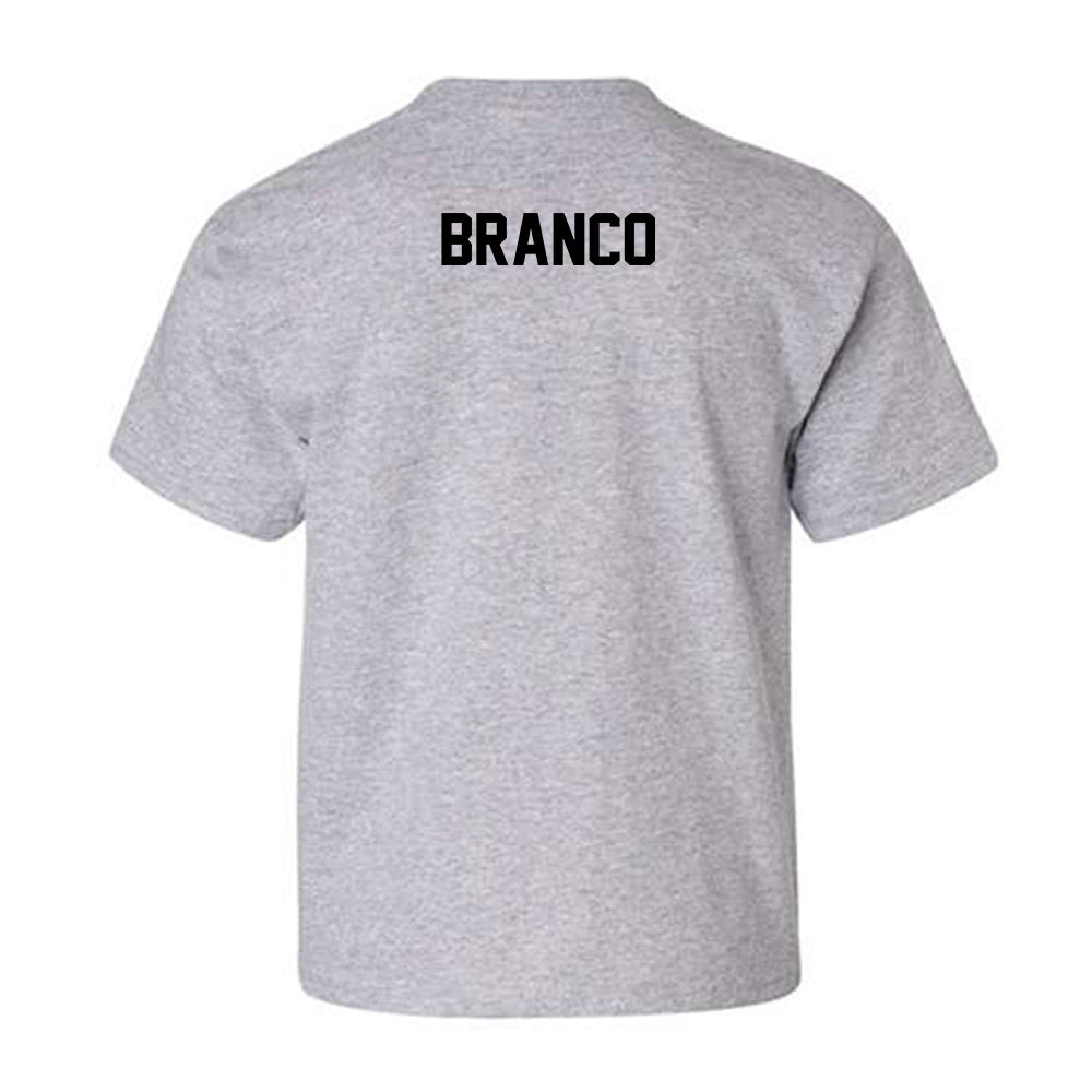 Adams State - NCAA Men's Swimming & Diving : Eric Branco - Youth T-Shirt-1