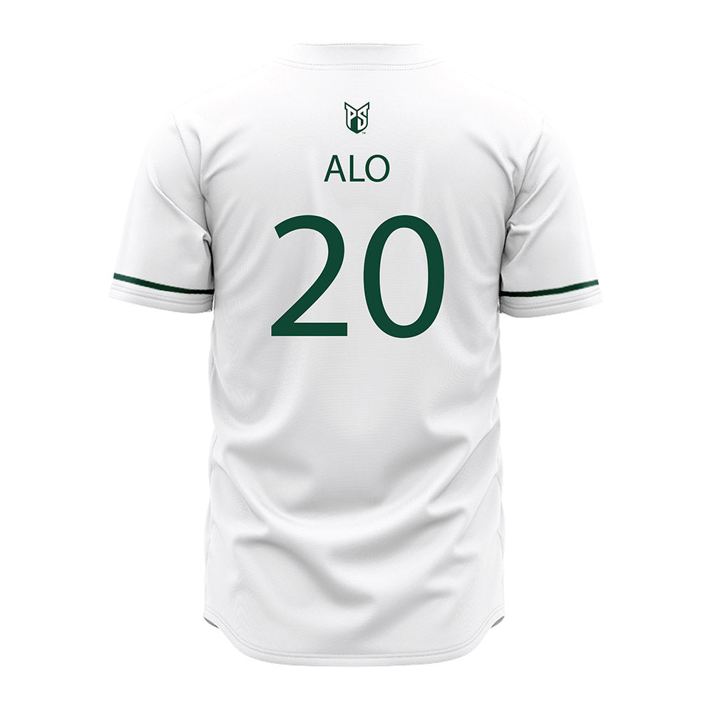 Portland State - NCAA Softball : Lorraine Alo - White Jersey