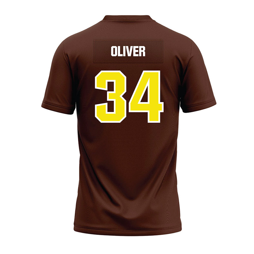 Quincy - NCAA Football : Josiah Oliver - Premium Football Jersey-1