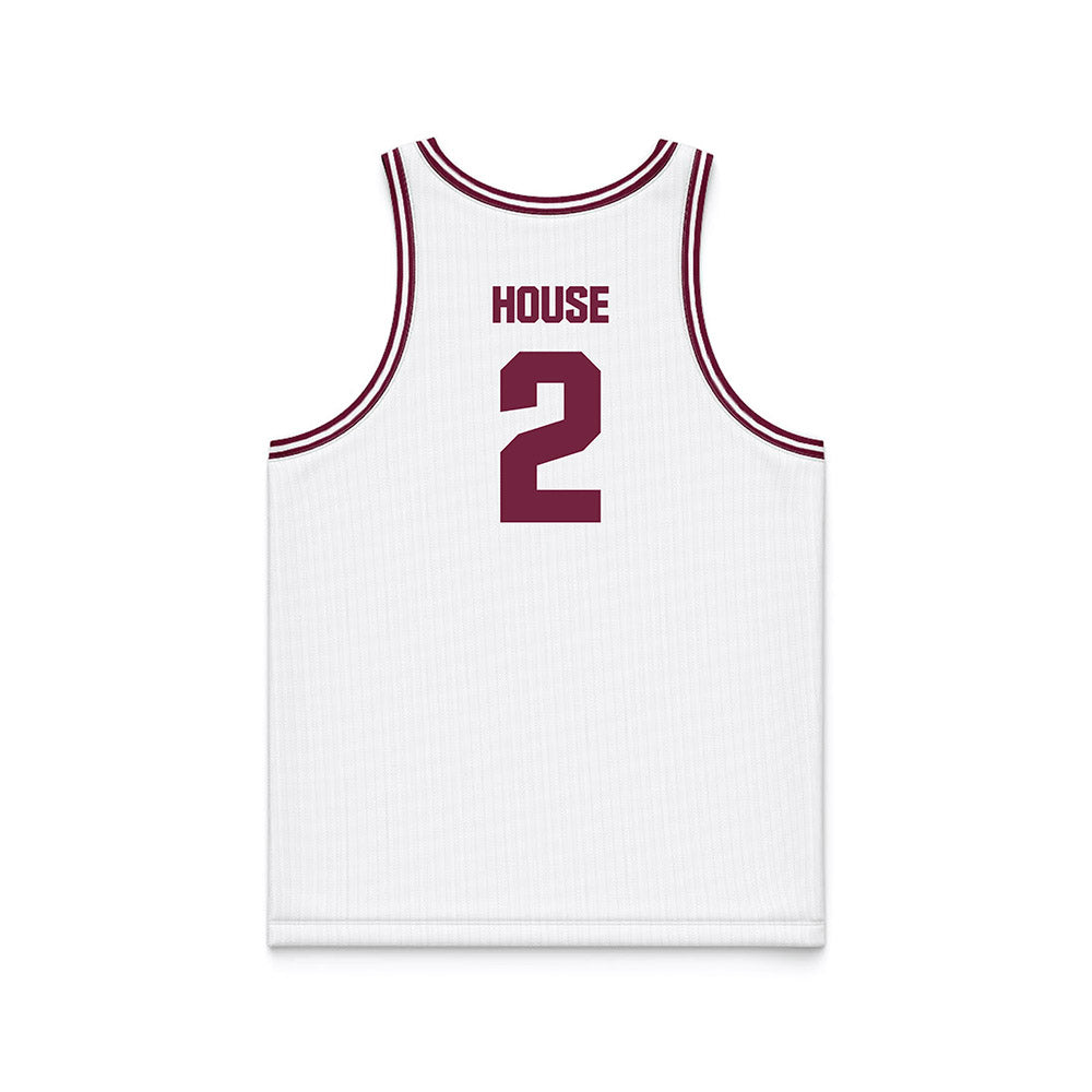 SIU Carbondale - NCAA Men's Basketball : Quelron House - Basketball Jersey-1