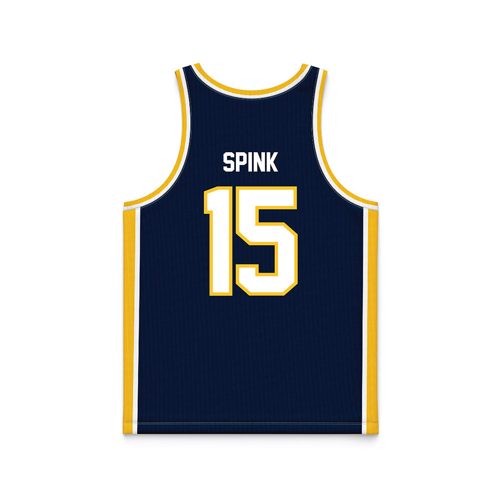 Murray State - NCAA Women's Basketball : Gabby Spink - Navy Basketball Jersey-1