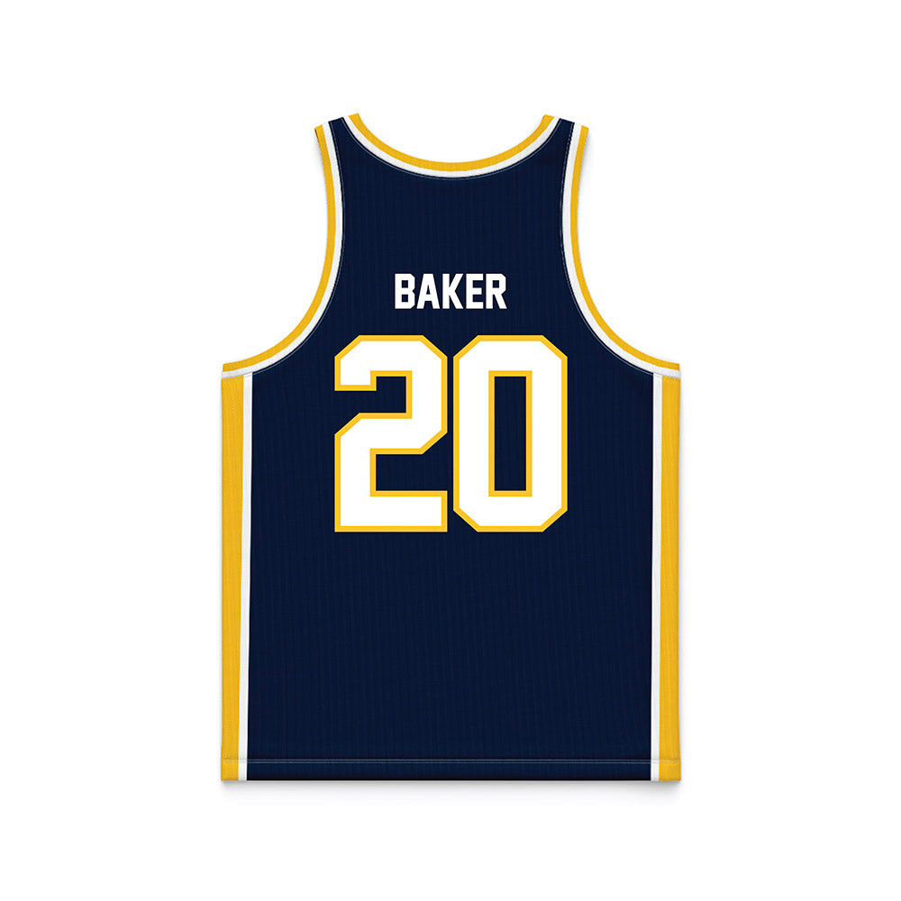 Murray State - NCAA Women's Basketball : Braxcynn Baker - Navy Basketball Jersey