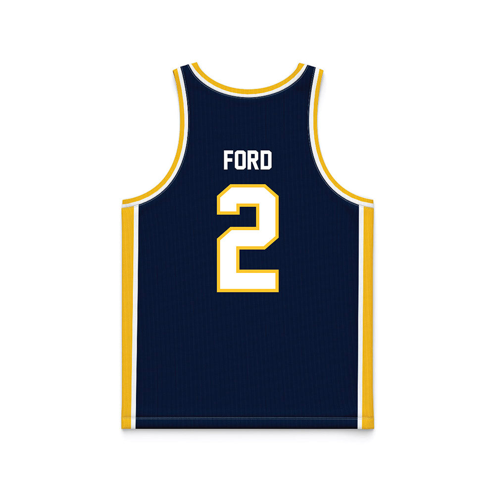 Murray State - NCAA Women's Basketball : Haven Ford - Navy Basketball Jersey