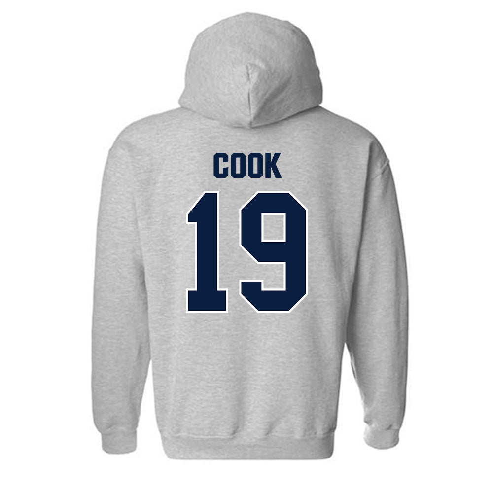 Longwood - NCAA Women's Lacrosse : Mikaela Cook - Classic Shersey Hooded Sweatshirt-1