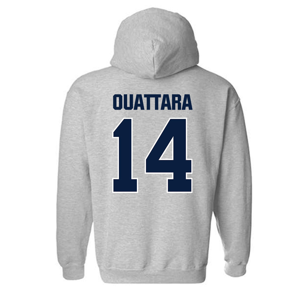 Longwood - NCAA Men's Soccer : Kunandy Ouattara - Classic Shersey Hooded Sweatshirt-1