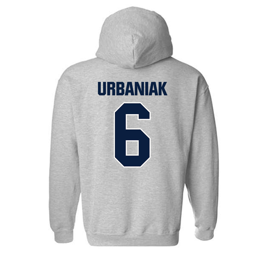 Longwood - NCAA Baseball : Michael Urbaniak - Classic Shersey Hooded Sweatshirt-1