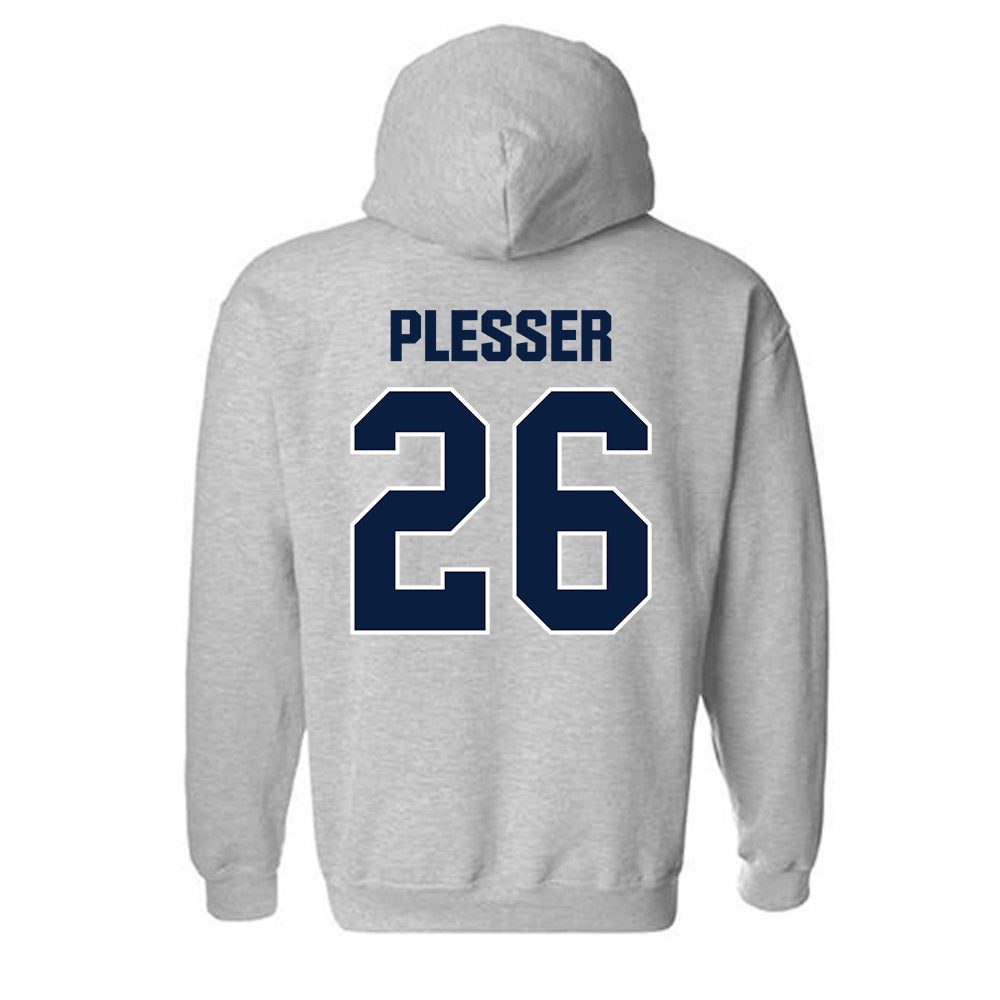Longwood - NCAA Baseball : Ethan Plesser - Classic Shersey Hooded Sweatshirt-1