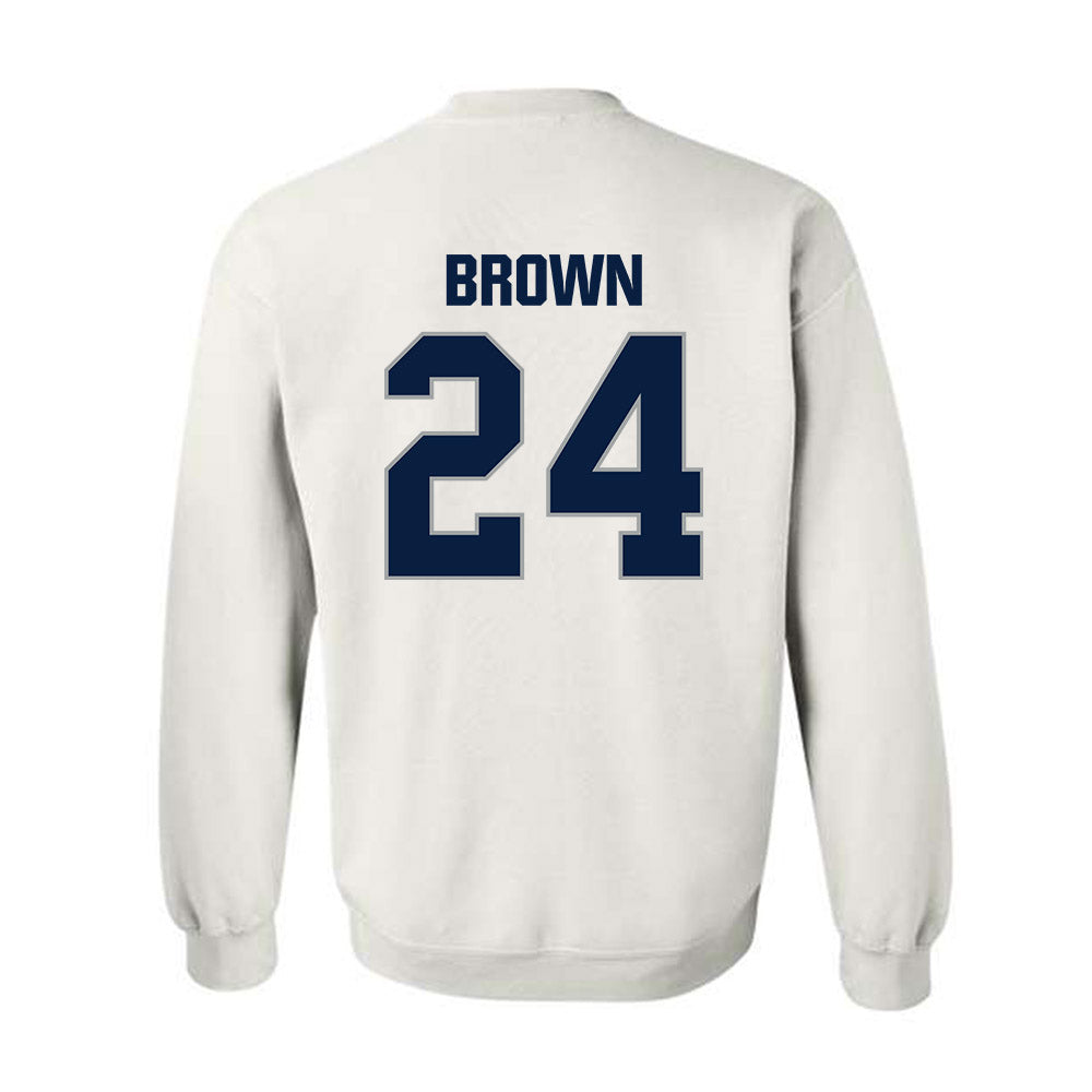 Longwood - NCAA Baseball : Jordan Brown - Classic Shersey Crewneck Sweatshirt-1