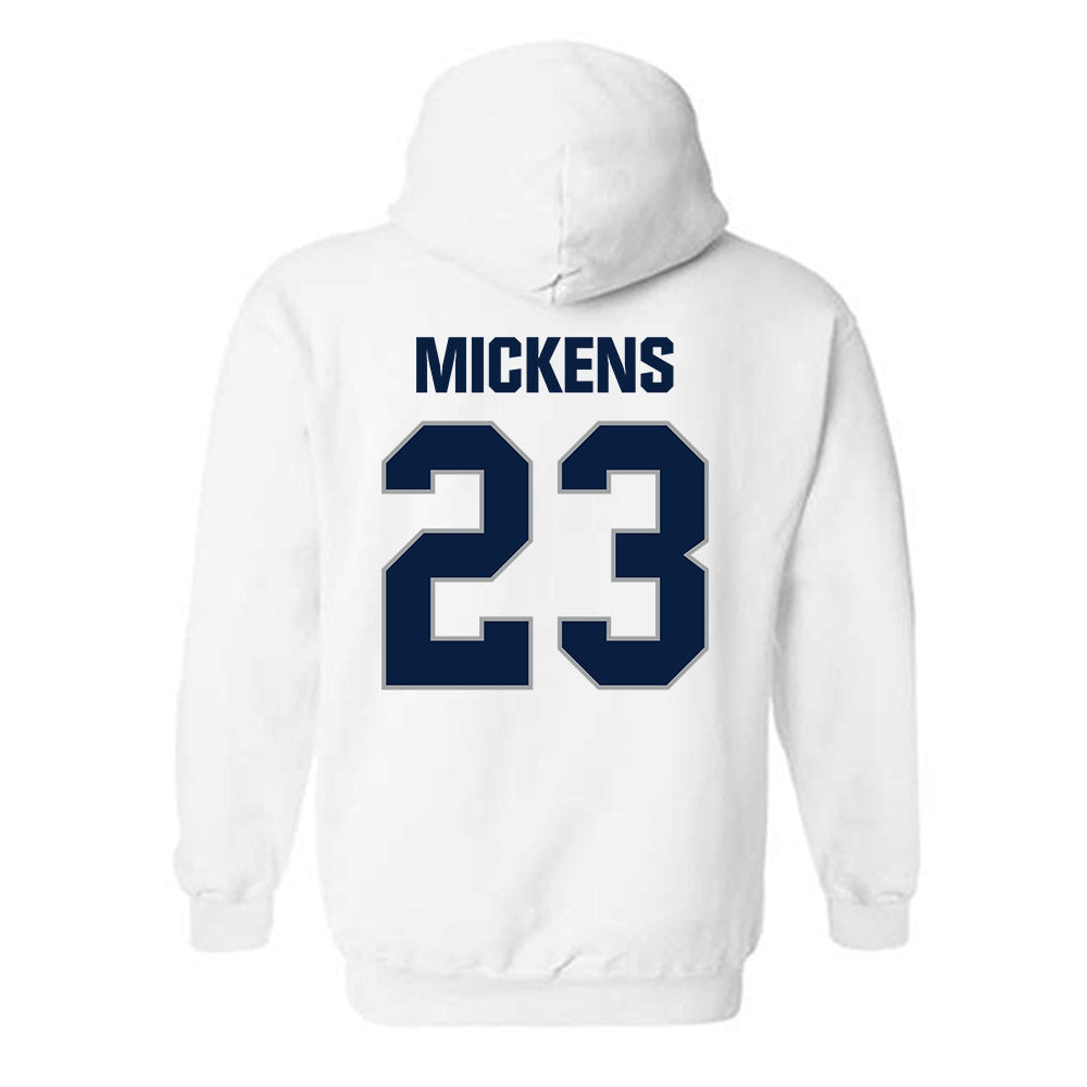 Longwood - NCAA Men's Basketball : Kristopher Mickens - Classic Shersey Hooded Sweatshirt-1