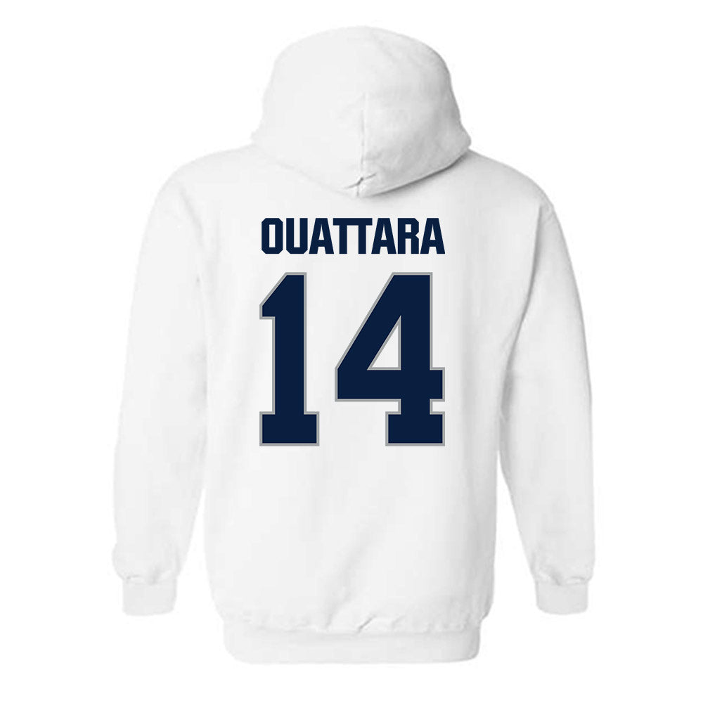 Longwood - NCAA Men's Soccer : Kunandy Ouattara - Classic Shersey Hooded Sweatshirt-1