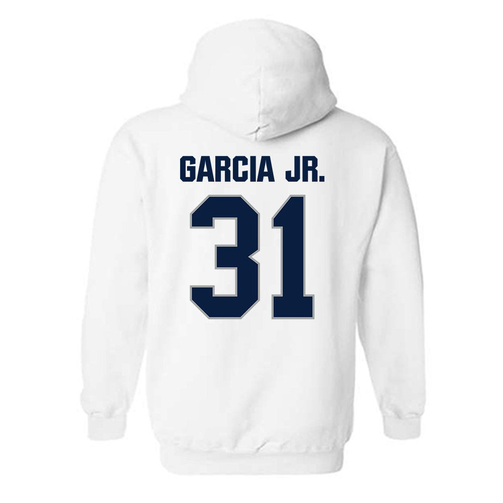 Longwood - NCAA Baseball : Guillermo Garcia Jr. - Classic Shersey Hooded Sweatshirt-1
