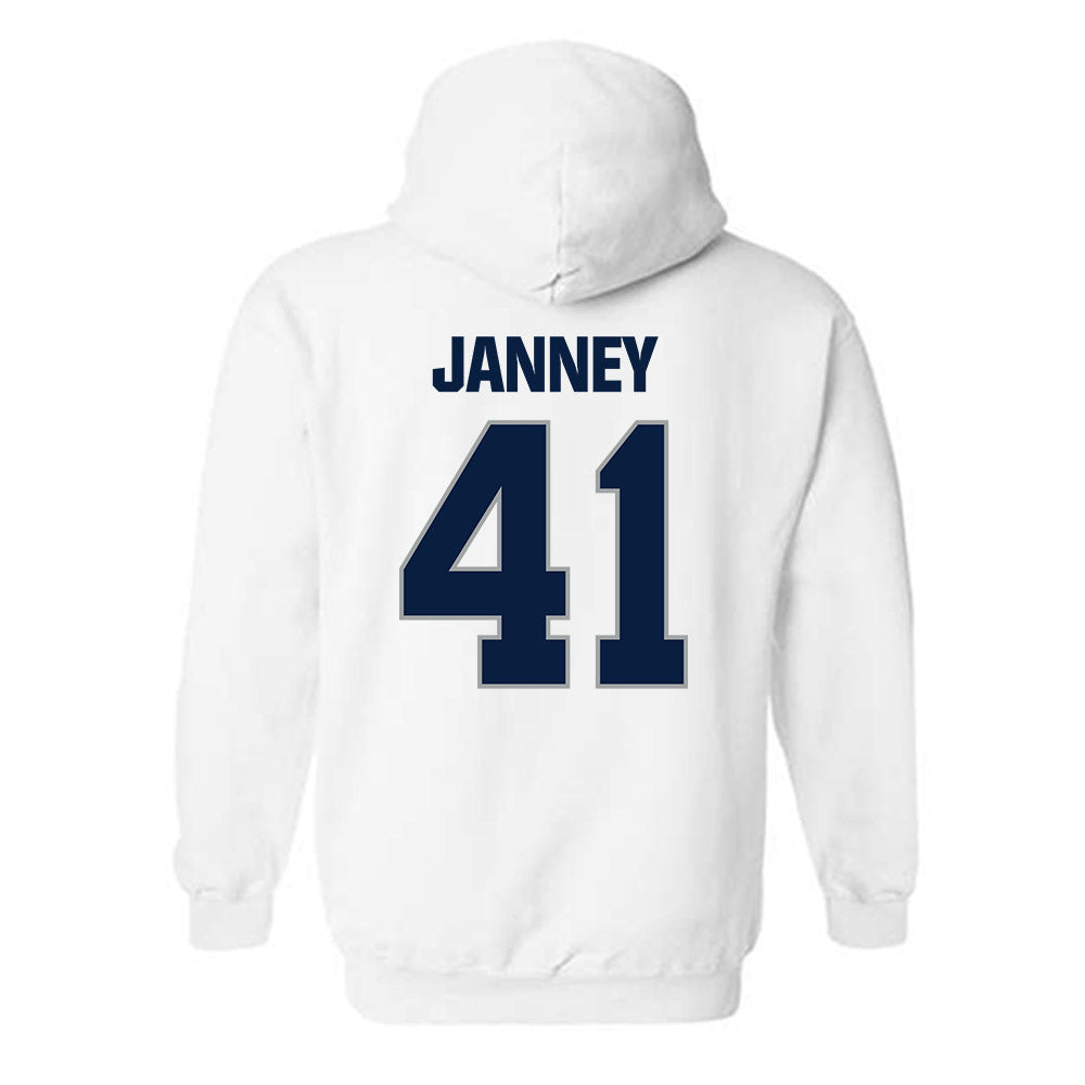 Longwood - NCAA Baseball : Logan Janney - Classic Shersey Hooded Sweatshirt-1