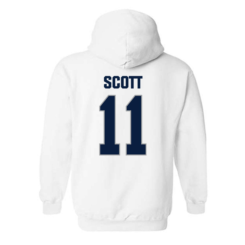 Longwood - NCAA Women's Basketball : Jesstynie Scott - Classic Shersey Hooded Sweatshirt-1