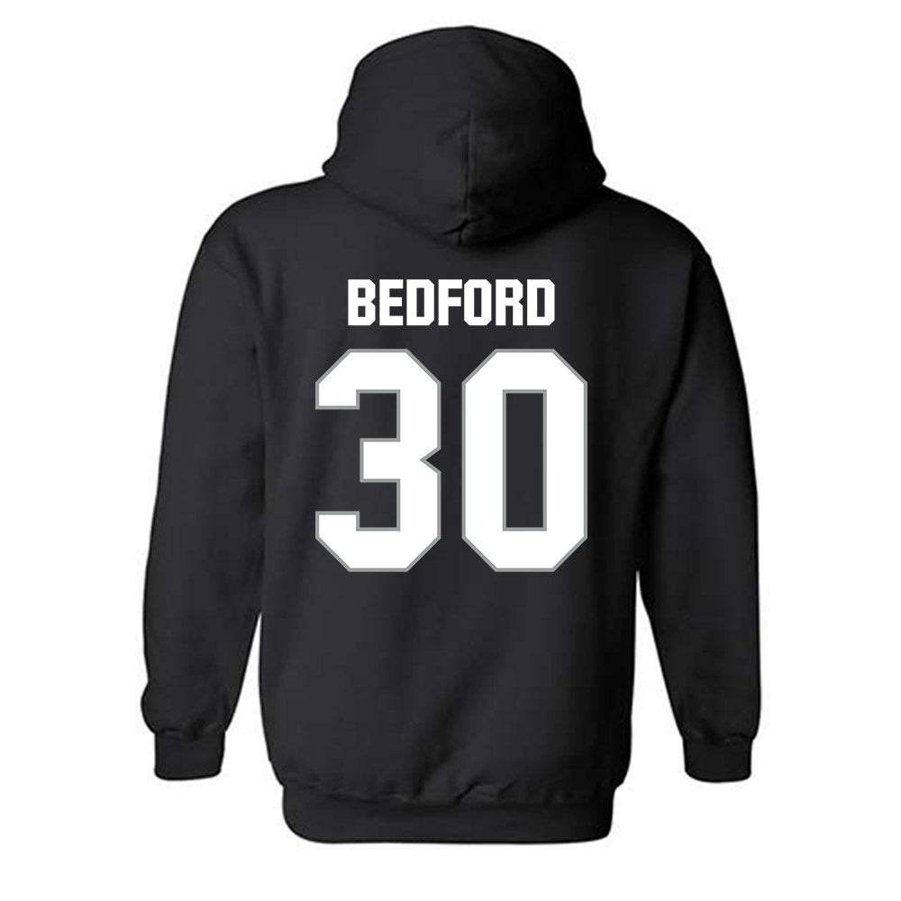 Longwood - NCAA Women's Basketball : Gummy Bedford - Classic Shersey Hooded Sweatshirt-1