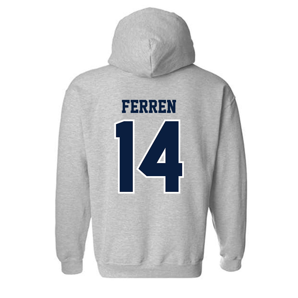 Longwood - NCAA Women's Soccer : Sunny Ferren - Classic Shersey Hooded Sweatshirt-1