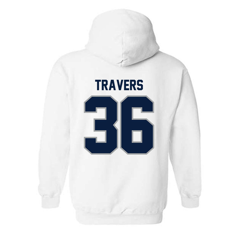 Longwood - NCAA Baseball : Callen Travers - Classic Shersey Hooded Sweatshirt-1