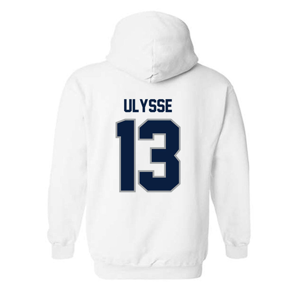 Longwood - NCAA Women's Basketball : Frances Ulysse - Classic Shersey Hooded Sweatshirt-1