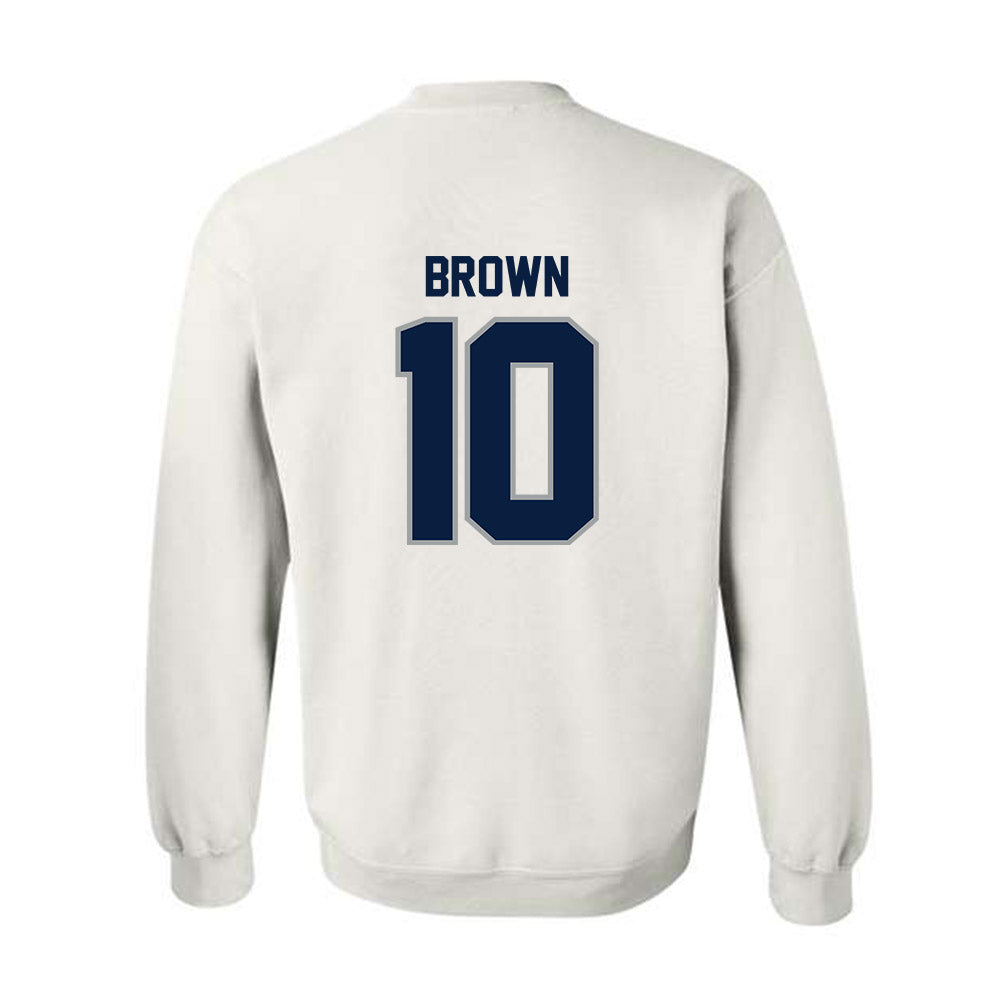 Longwood - NCAA Women's Basketball : Malea Brown - Classic Shersey Crewneck Sweatshirt-1