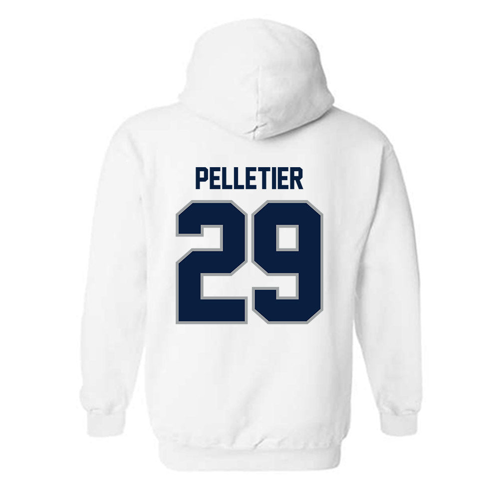 Longwood - NCAA Men's Soccer : Simba Pelletier - Classic Shersey Hooded Sweatshirt-1