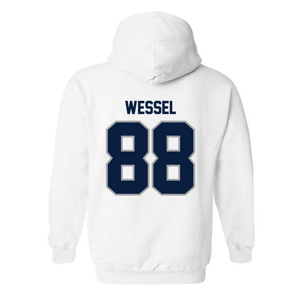 Longwood - NCAA Women's Soccer : Madie Wessel - Classic Shersey Hooded Sweatshirt-1