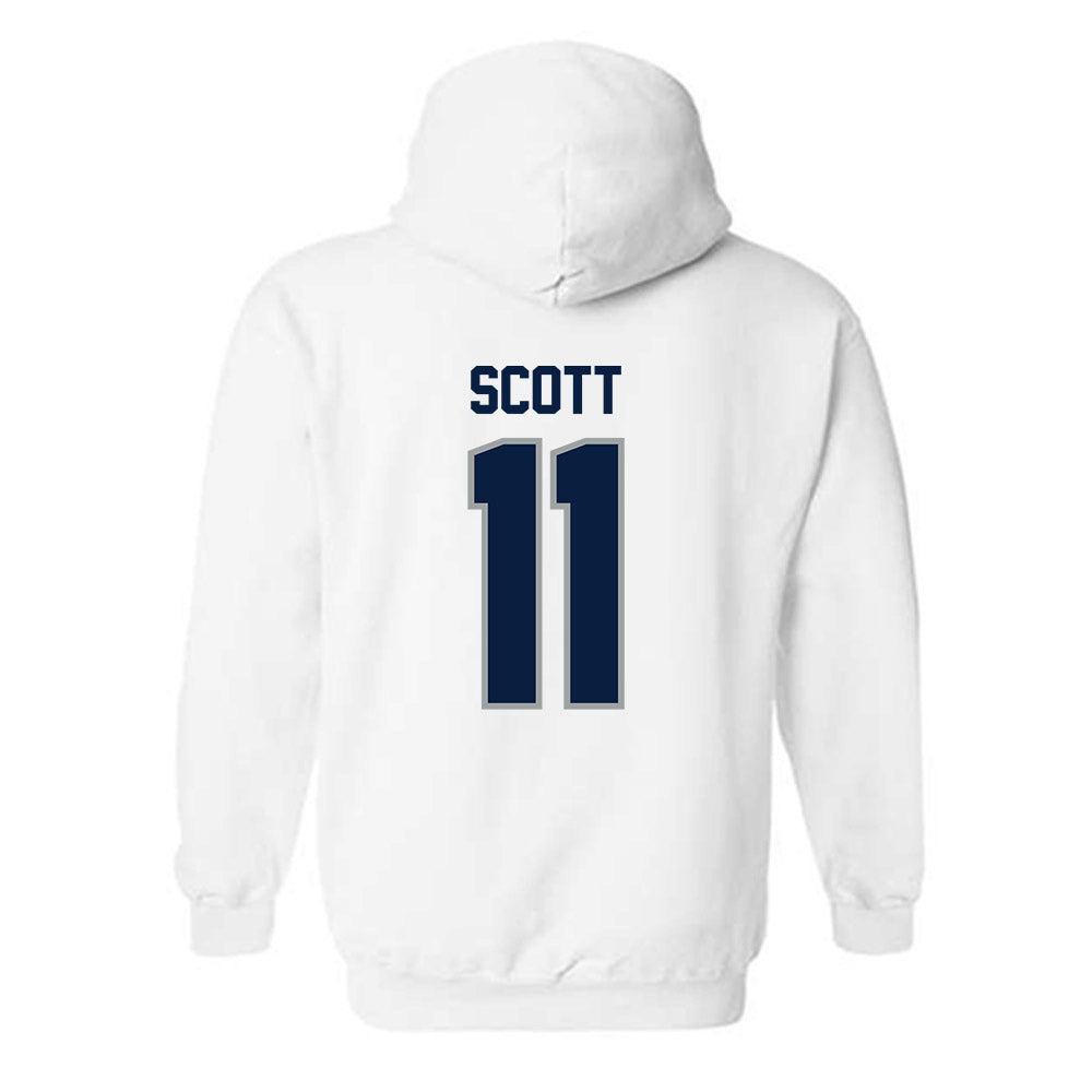 Longwood - NCAA Women's Basketball : Jesstynie Scott - Classic Shersey Hooded Sweatshirt-1
