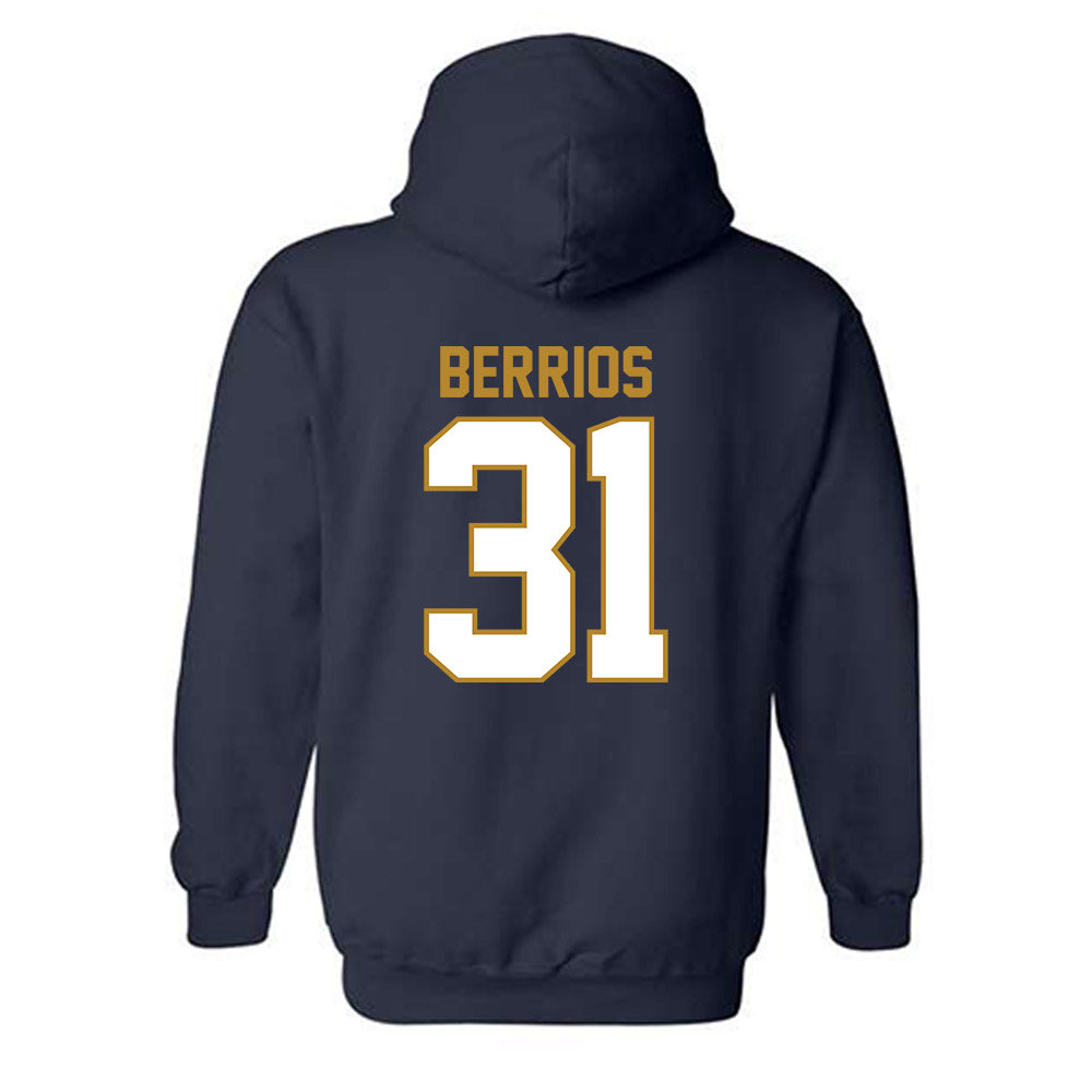 FIU - NCAA Baseball : Sebastian Berrios - Hooded Sweatshirt-1