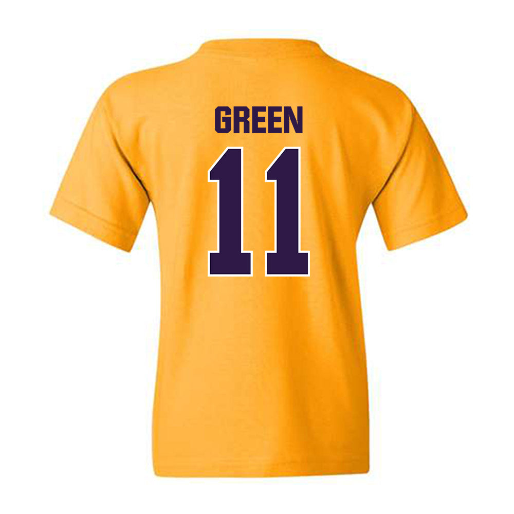 Lipscomb - NCAA Men's Soccer : Josiah Green - Youth T-Shirt-1