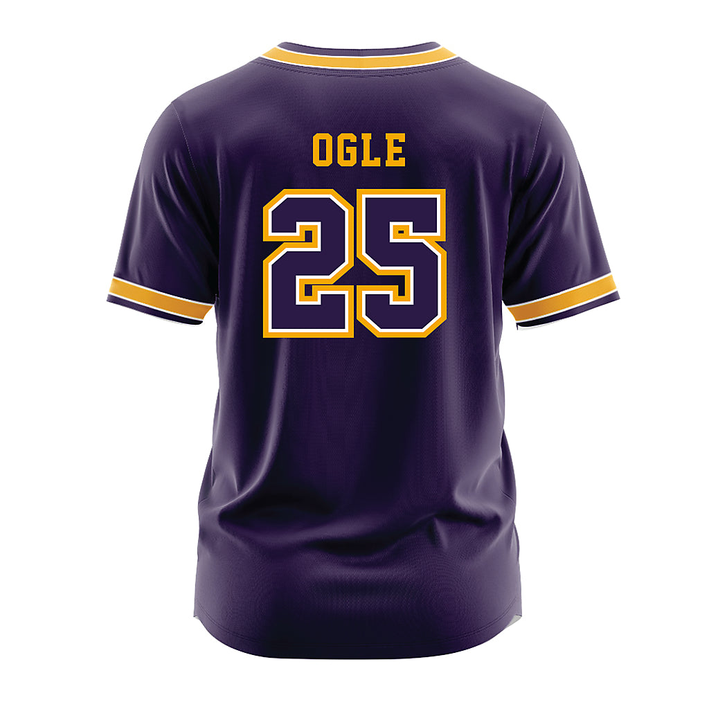 Lipscomb - NCAA Softball : Mallory Ogle - Purple Jersey-1