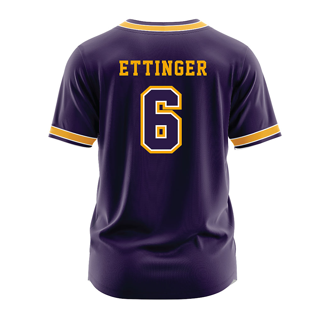 Lipscomb - NCAA Softball : Aubri Ettinger - Purple Jersey-1