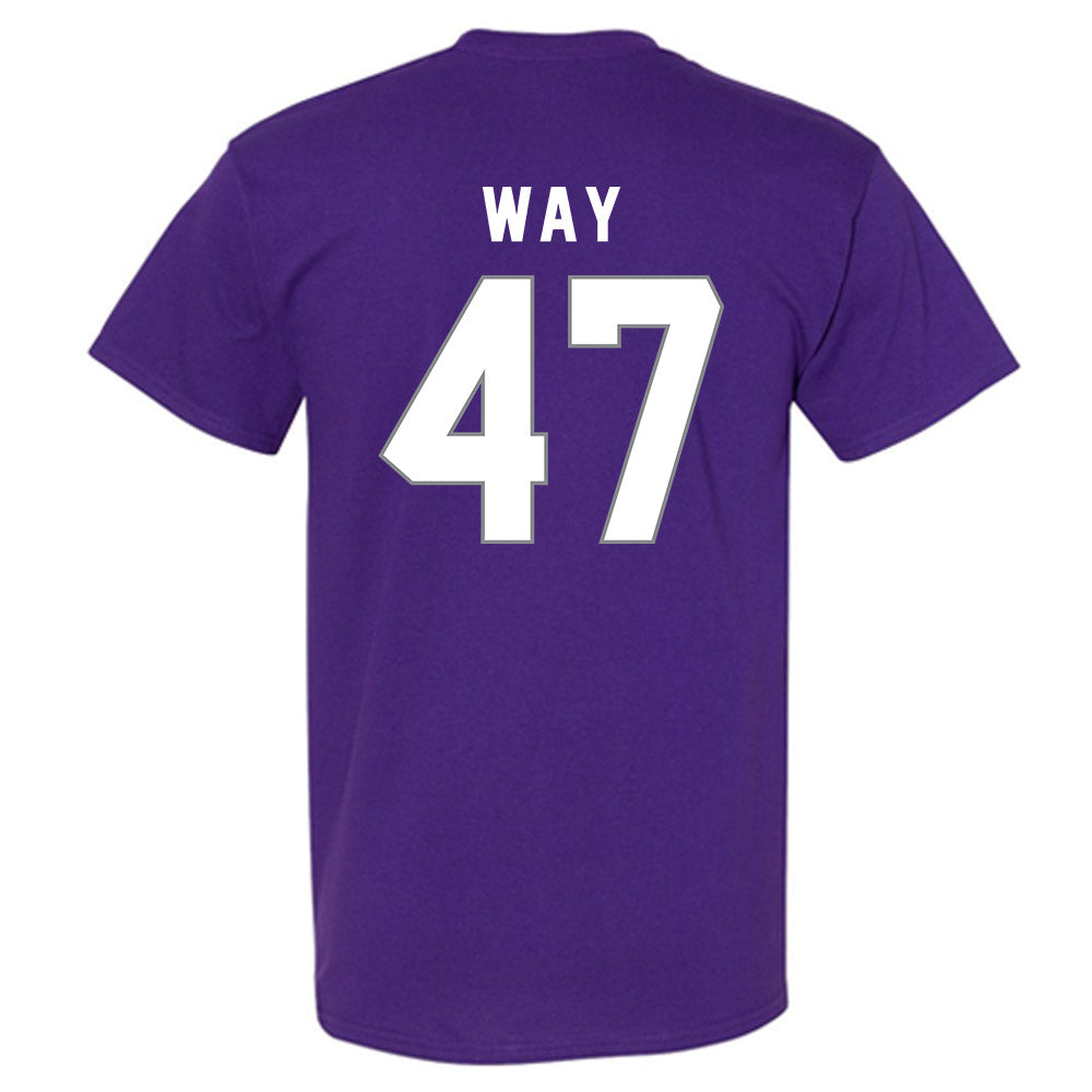 Weber - NCAA Football : Henry Way - Classic Shersey T-Shirt-1