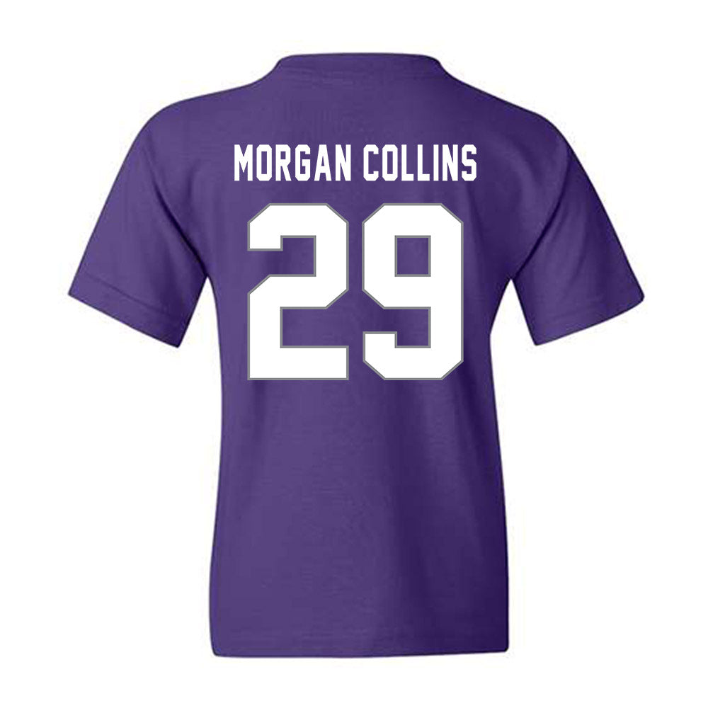 Weber - NCAA Football : Davonta Morgan collins - Classic Shersey Youth T-Shirt-1