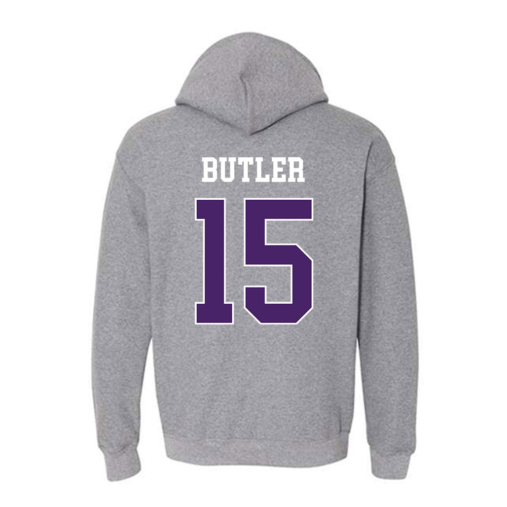 Weber - NCAA Football : Clarence Butler - Classic Shersey Hooded Sweatshirt-1