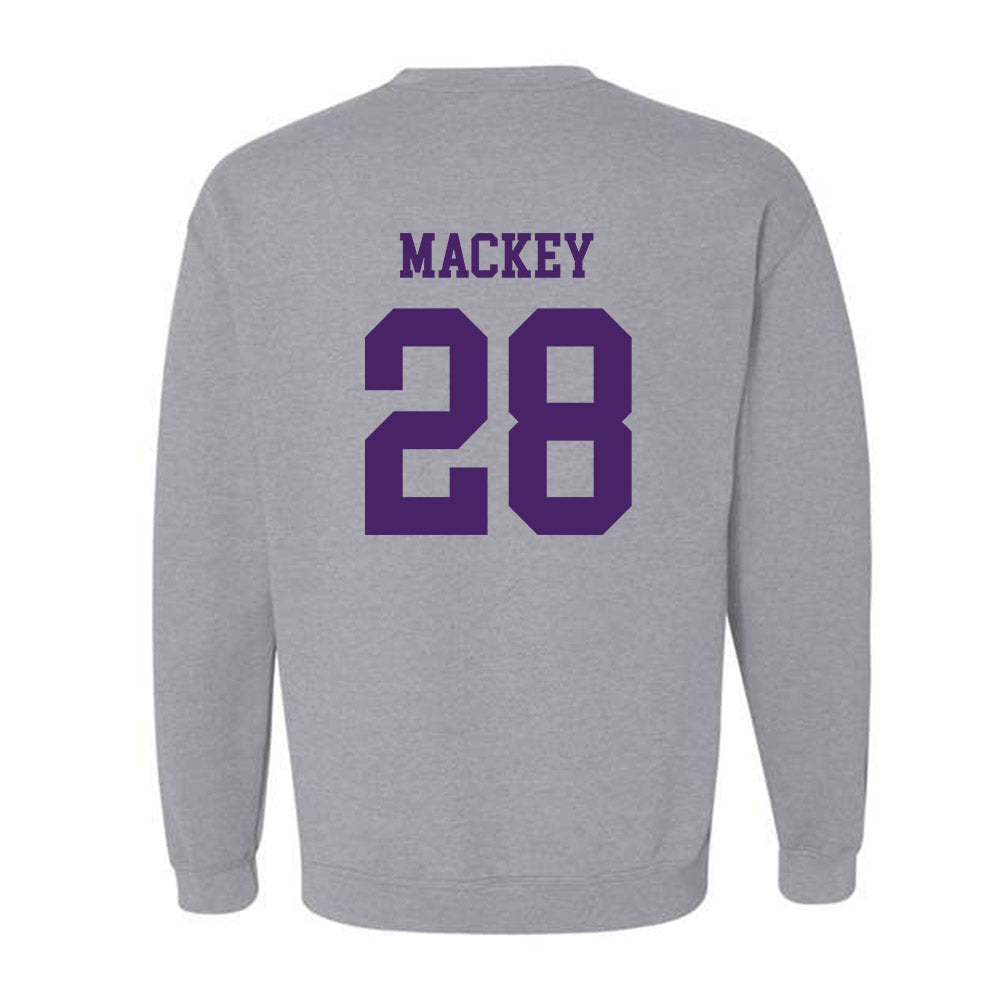 Weber - NCAA Football : Logan Mackey - Classic Shersey Crewneck Sweatshirt-1