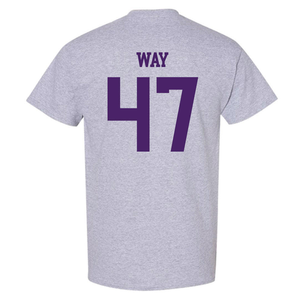 Weber - NCAA Football : Henry Way - Classic Shersey T-Shirt-1