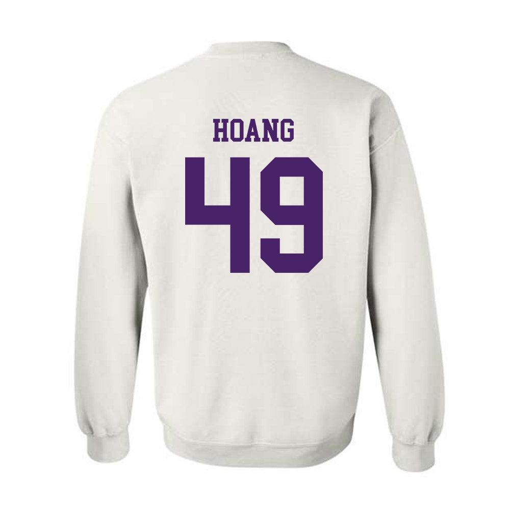 Weber - NCAA Football : Thien Hoang - Classic Shersey Crewneck Sweatshirt-1
