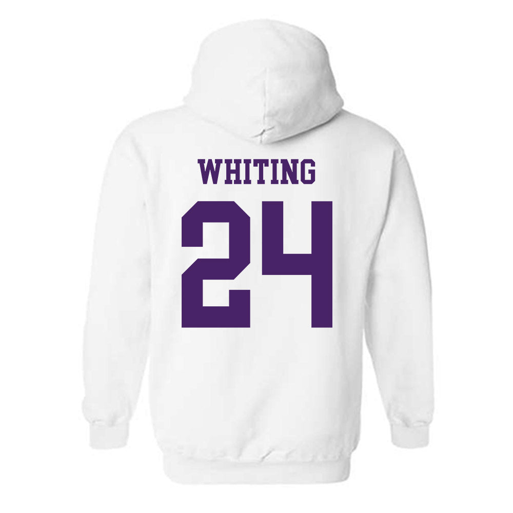 Weber - NCAA Men's Basketball : Jace Whiting - Classic Shersey Hooded Sweatshirt-1
