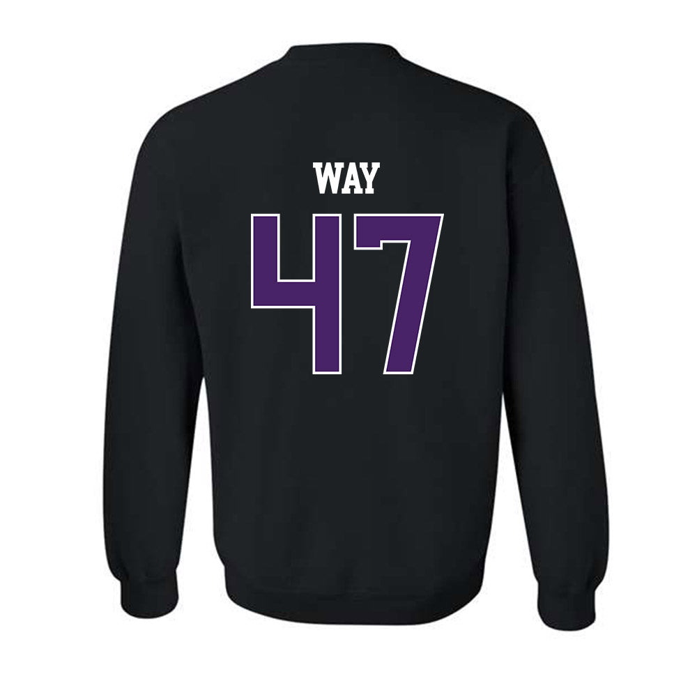 Weber - NCAA Football : Henry Way - Classic Shersey Crewneck Sweatshirt-1