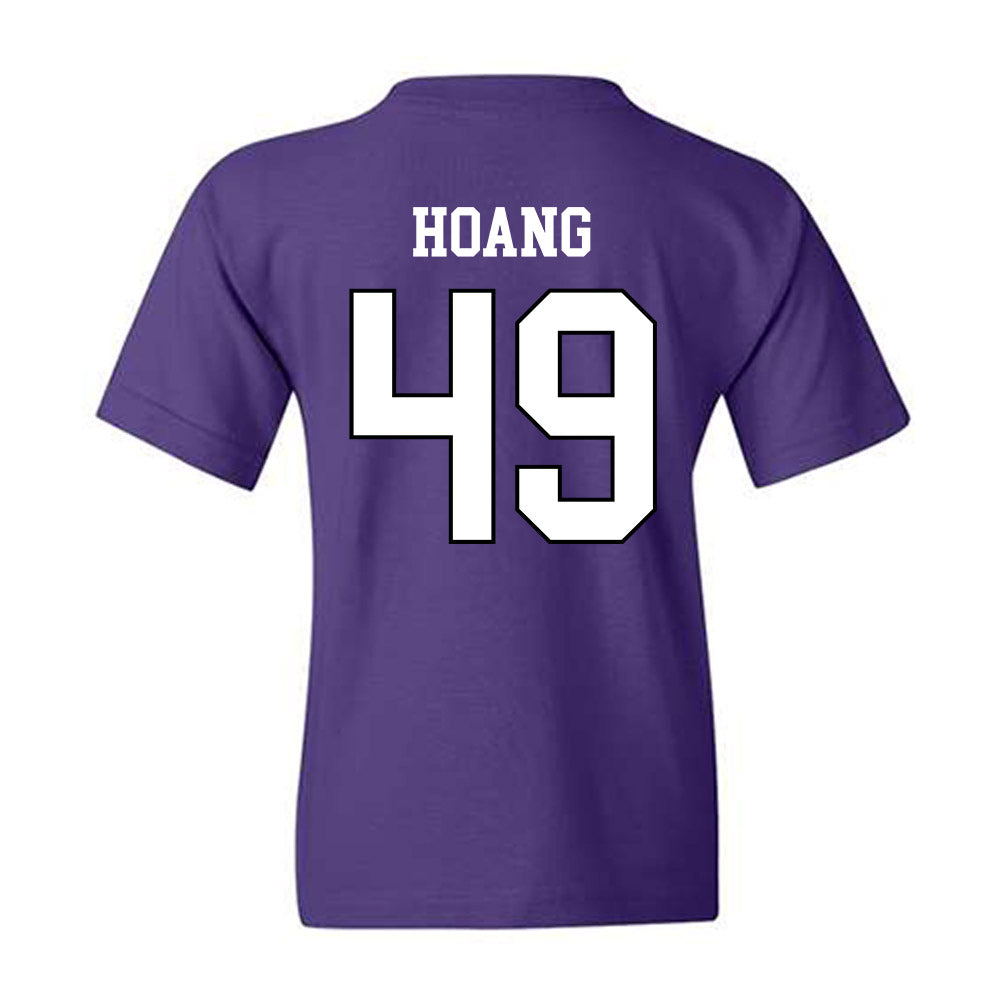 Weber - NCAA Football : Thien Hoang - Classic Shersey Youth T-Shirt-1