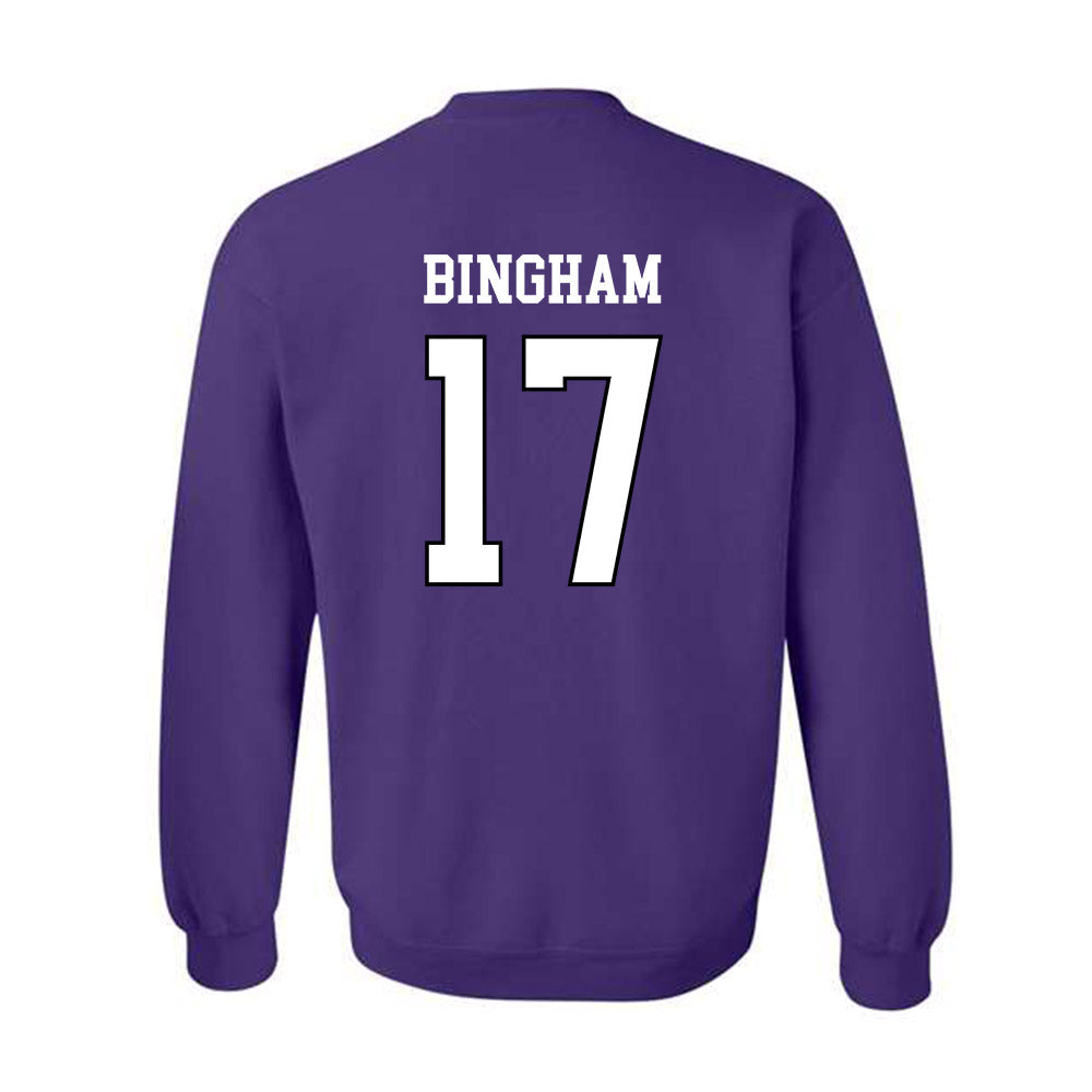 Weber - NCAA Softball : Emma Bingham - Classic Shersey Crewneck Sweatshirt-1