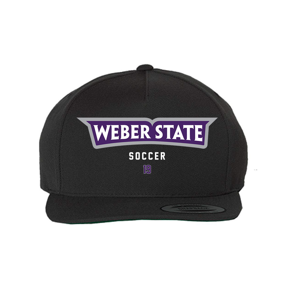 Weber - NCAA Women's Soccer : Oakley Anderson - Snapback Hat-0
