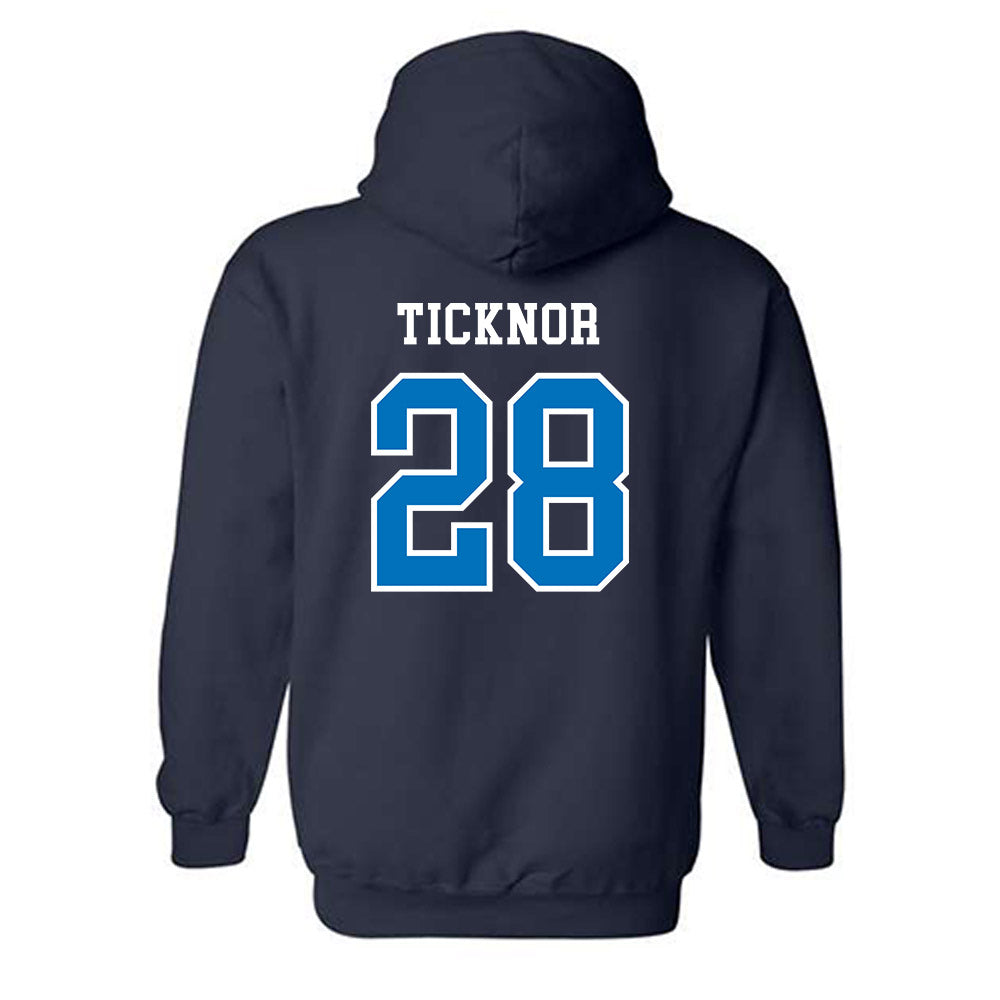 UWF - NCAA Men's Soccer : Jacob Ticknor - Classic Shersey Hooded Sweatshirt-1