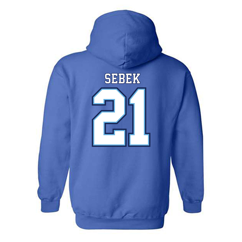 San Diego - NCAA Baseball : Caleb Sebek - Hooded Sweatshirt-1