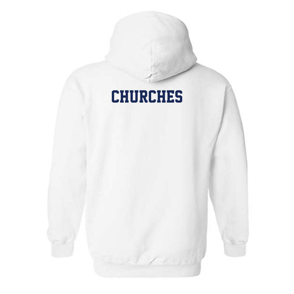 San Diego - NCAA Women's Cross Country : Maddy Churches - Hooded Sweatshirt-1