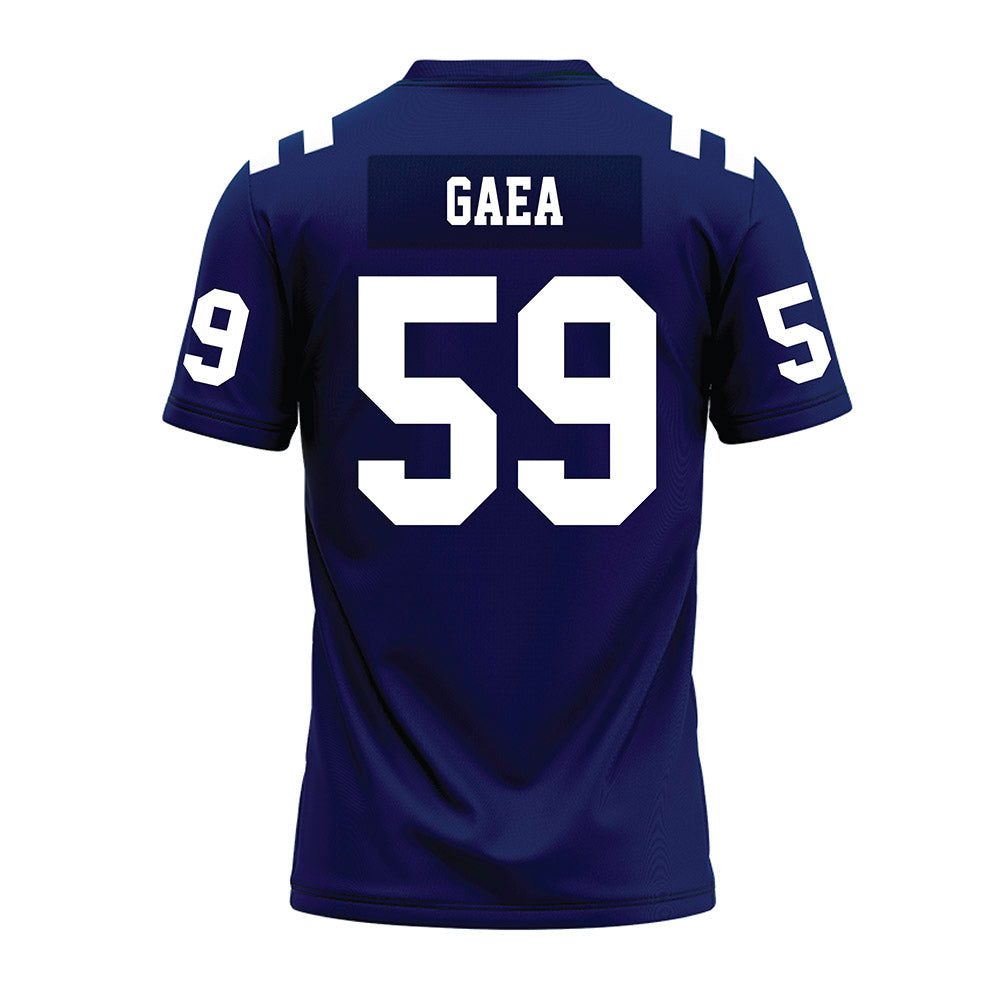 San Diego - NCAA Football : Evan Gaea - Blue Premium Football Jersey-1
