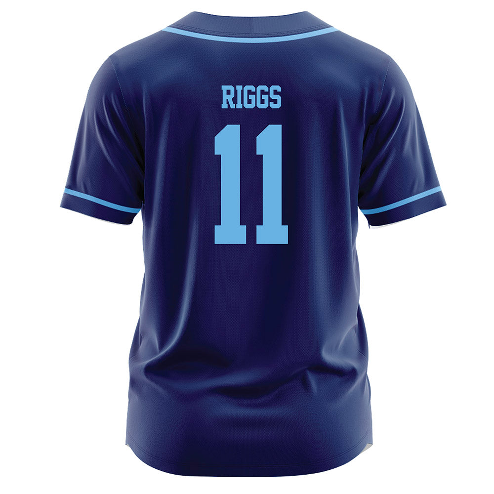 San Diego - NCAA Softball : Alex Riggs - Blue Jersey-1