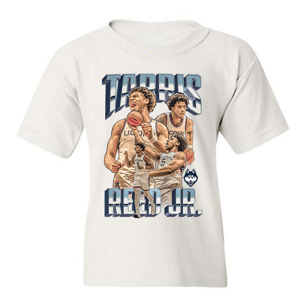 UConn - NCAA Men's Basketball : Tarris Reed - Collage Youth T-Shirt-0