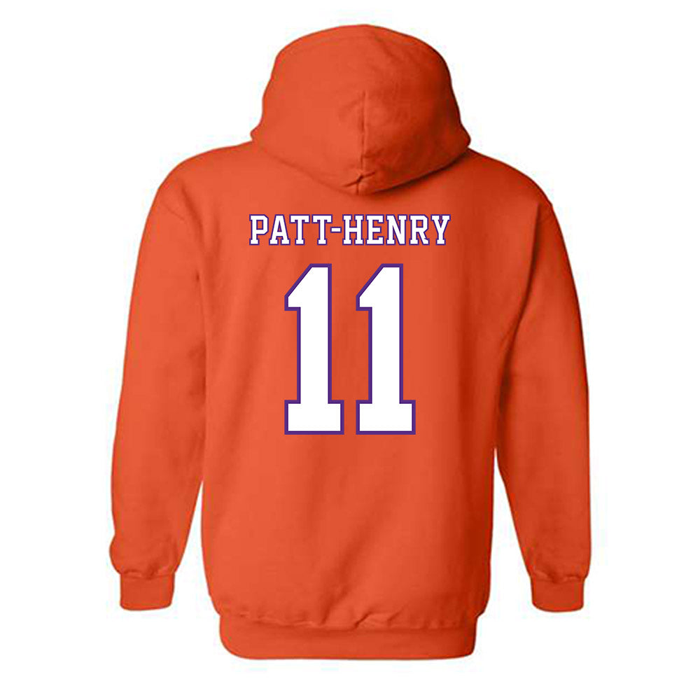 Clemson - NCAA Football : Olsen Patt-Henry - Replica Shersey Hooded Sweatshirt-1